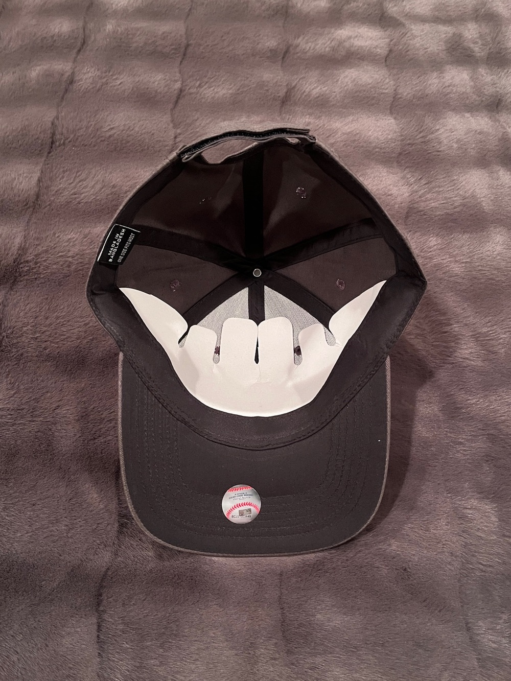 MLB Washington Nationals Cherry Blossoms Gray Adjustable Baseball Hat - Picture 7 of 9